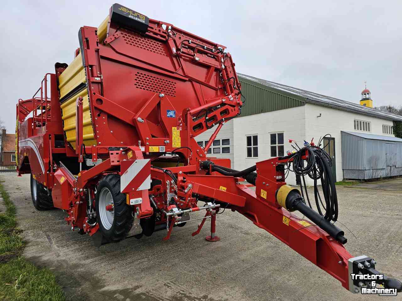 Potato harvester Grimme SV 260 bunker verstek rooimachine