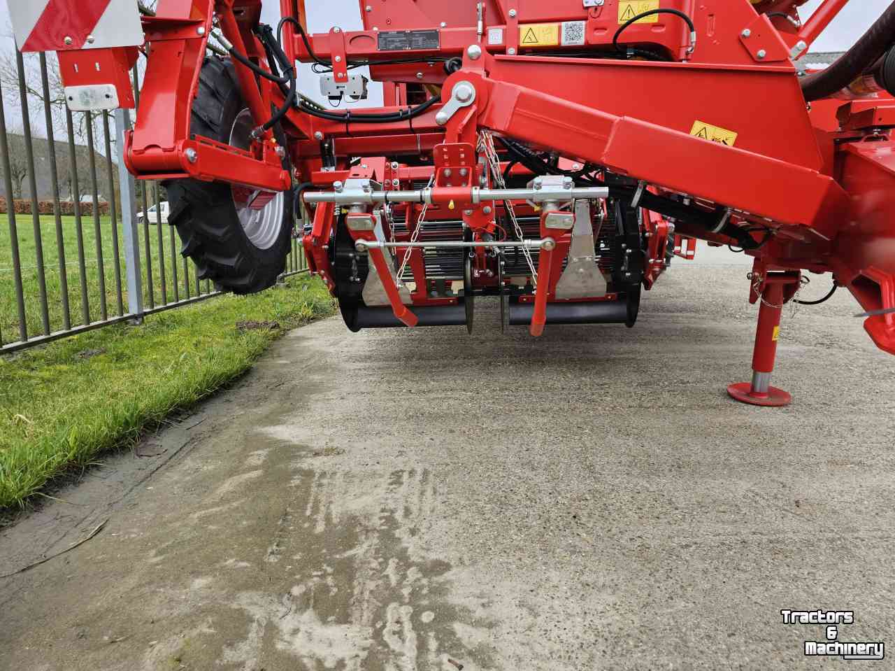 Potato harvester Grimme SV 260 bunker verstek rooimachine