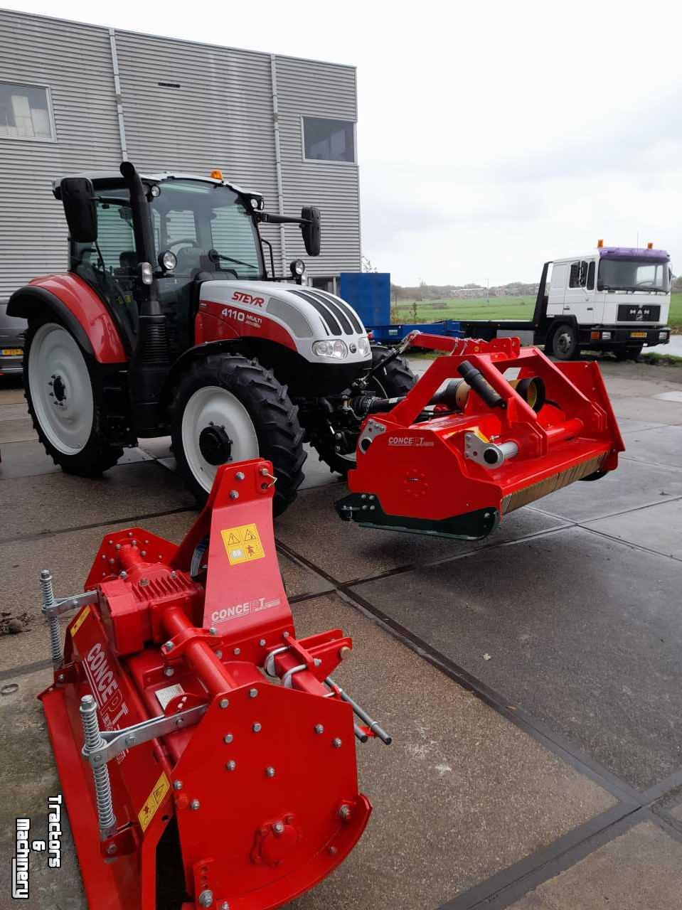 Forage-harvester Perugini STV klepelmaaier hakselaar