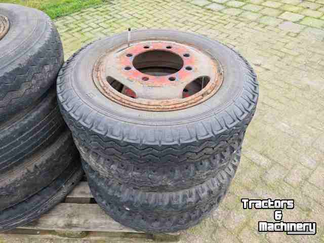 Wheels, Tyres, Rims & Dual spacers  Wielen 8 gaat 6.25R20