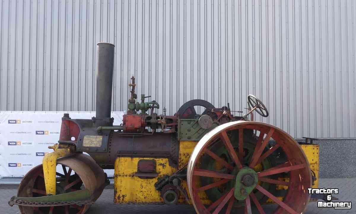 Tractors  Waterous Engine Works Co, Steam Road Roller / Stoomaangedreven motor / Stoommachine