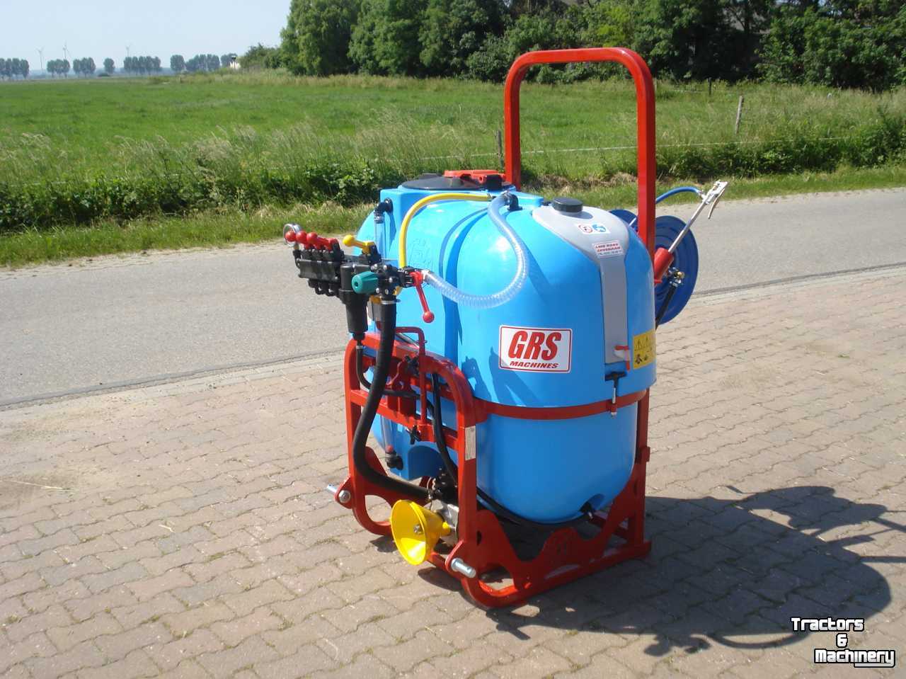 Fieldsprayer 3 points GRS VS400 veldspuit met slang haspel