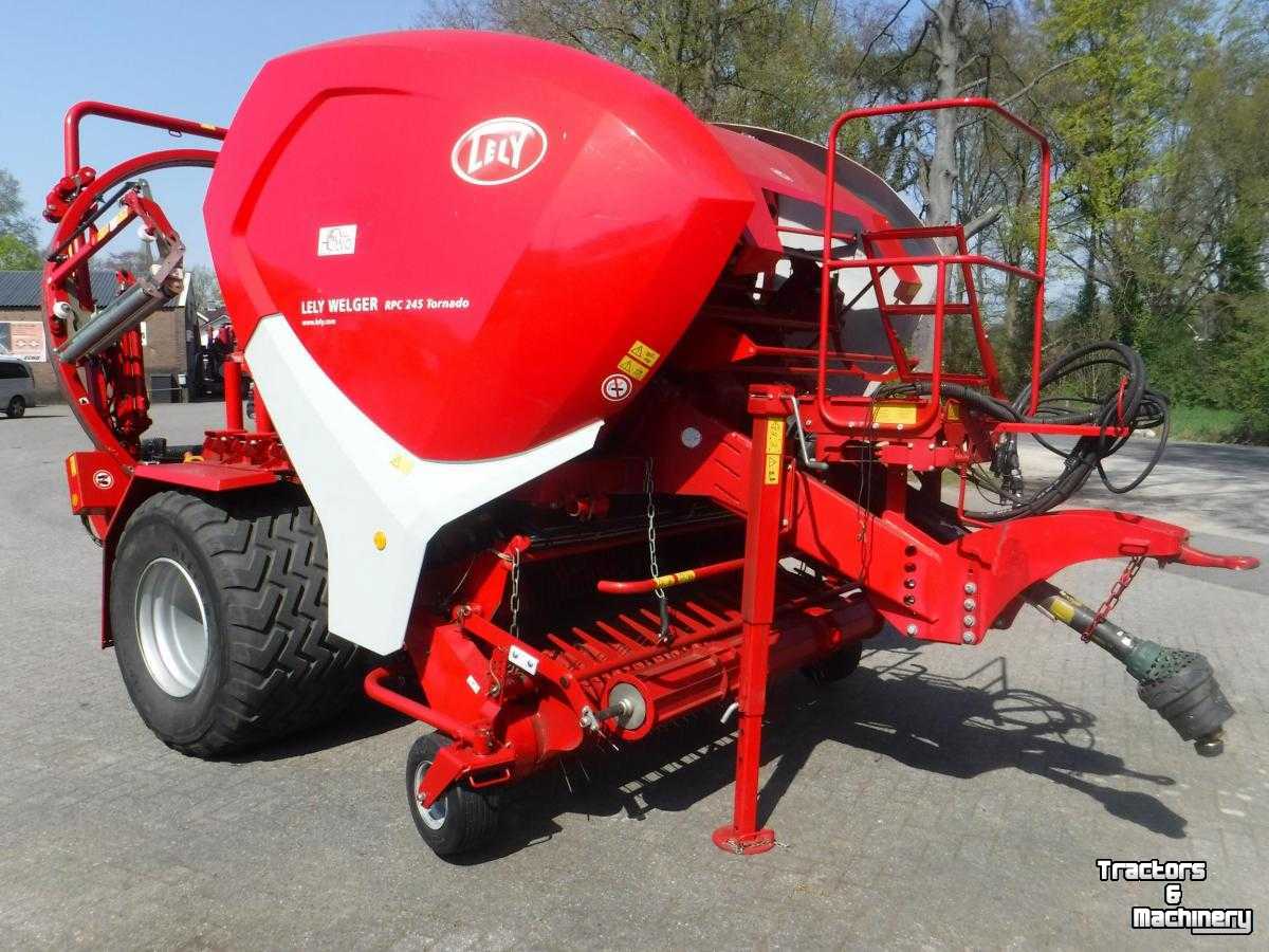 Balers Lely Welger RPC 245 Tornado Perswikkelcombinatie