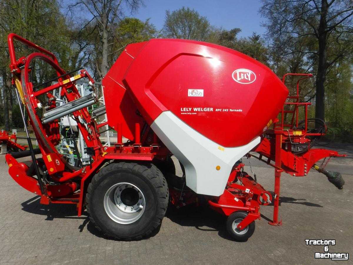 Balers Lely Welger RPC 245 Tornado Perswikkelcombinatie