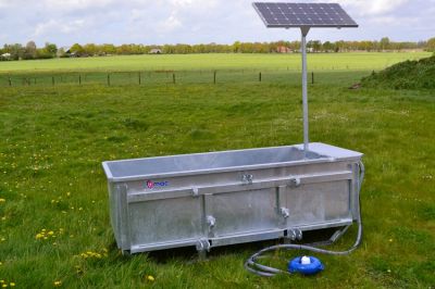 Water trough Solar Energy Qmac ZD1500 Vee drink waterbak 