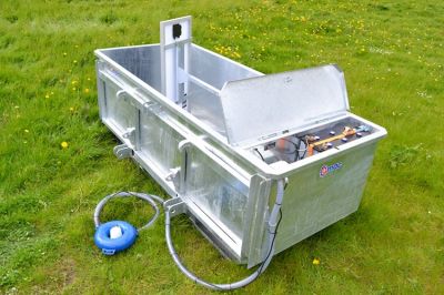 Water trough Solar Energy Qmac ZD1500 Vee drink waterbak 