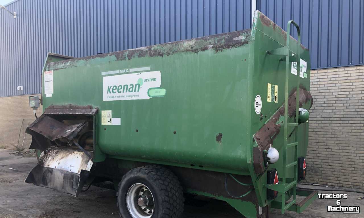 Horizontal feed mixer Keenan K160