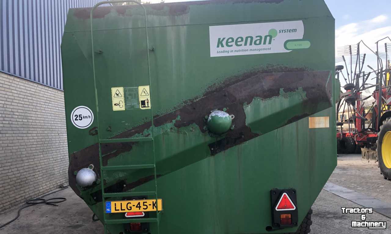 Horizontal feed mixer Keenan K160