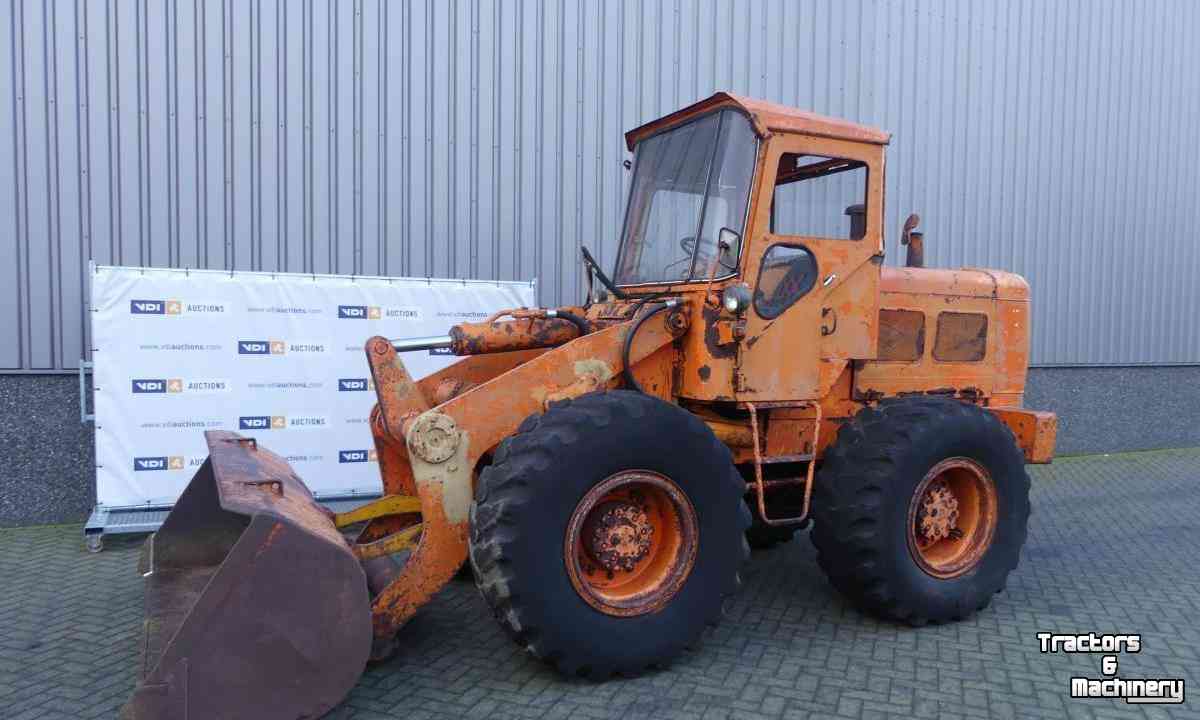 Oldtimers Hanomag B8A Wheelloader Oldtimer