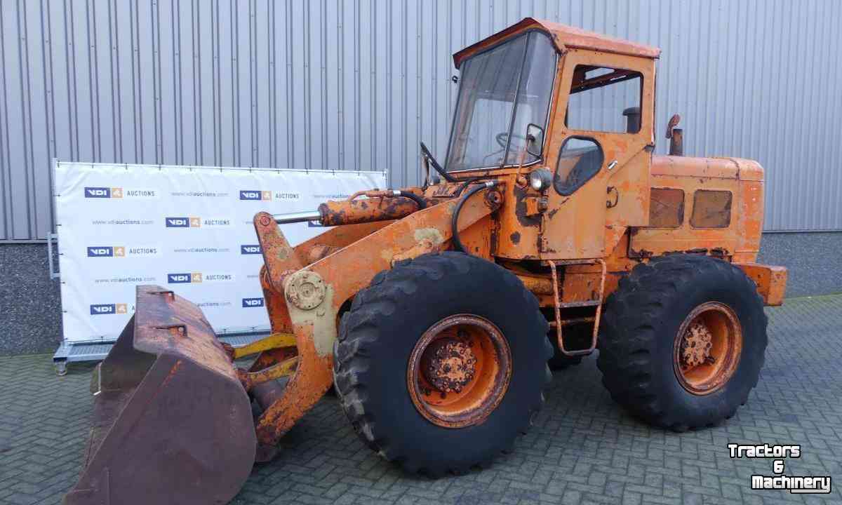 Oldtimers Hanomag B8A Wheelloader Oldtimer