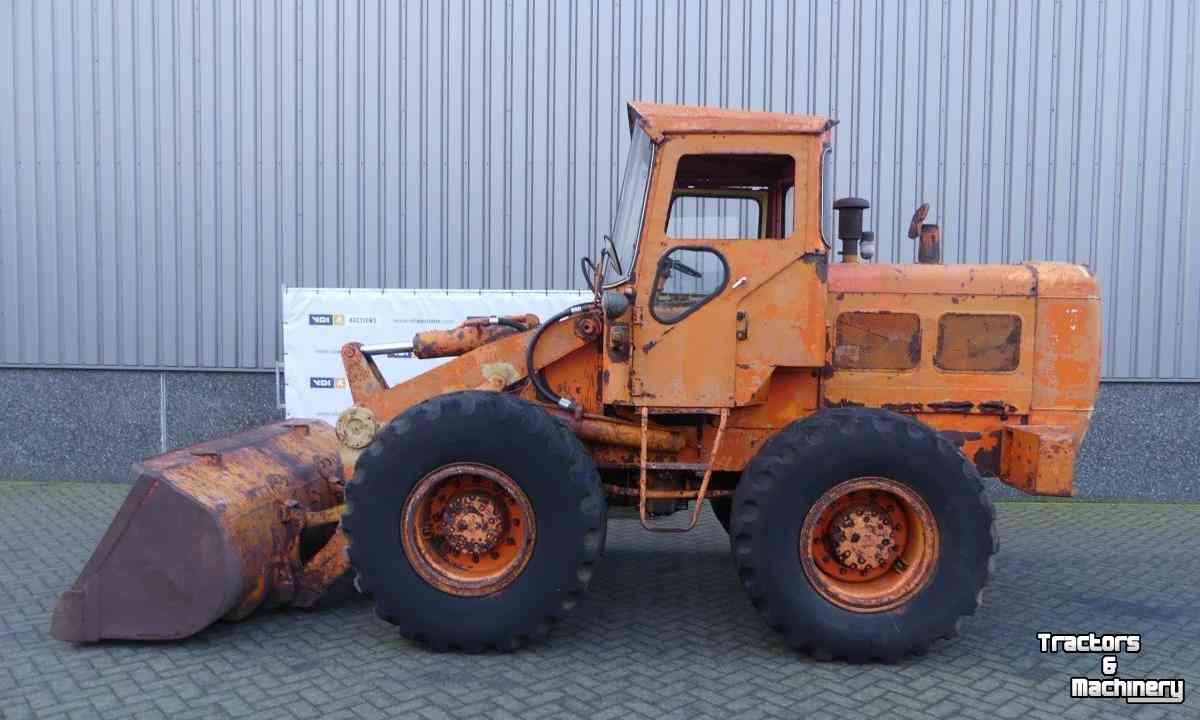 Oldtimers Hanomag B8A Wheelloader Oldtimer