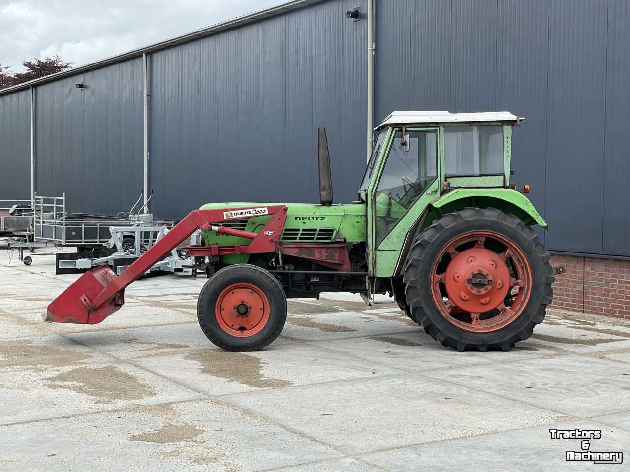 Tractors Deutz-Fahr D 7206 Alo Quicke 2000 Voorlader