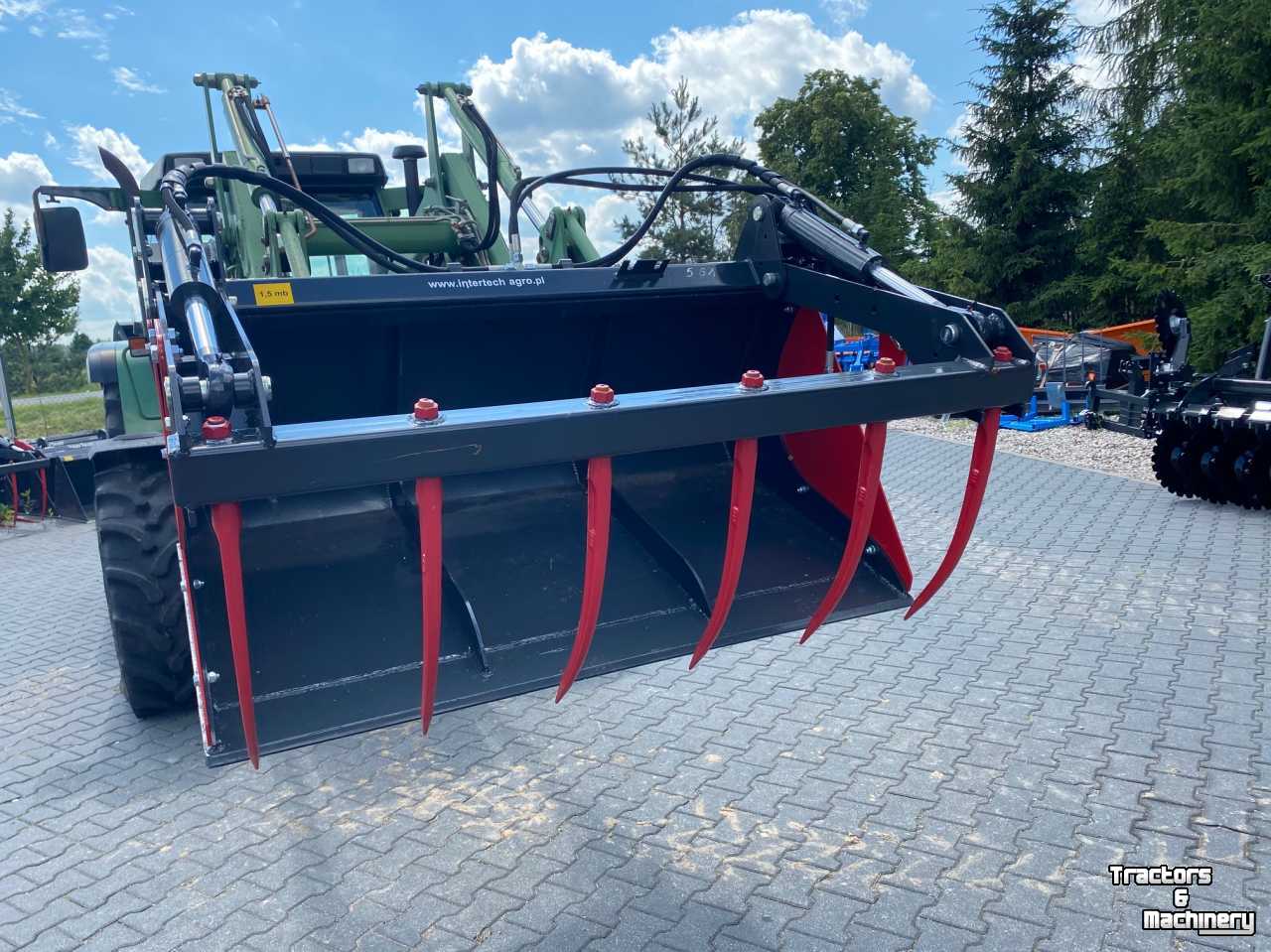 Silage Grabbucket / Grabfork  D&D Landtechnika Krokoschaufel 1,5m