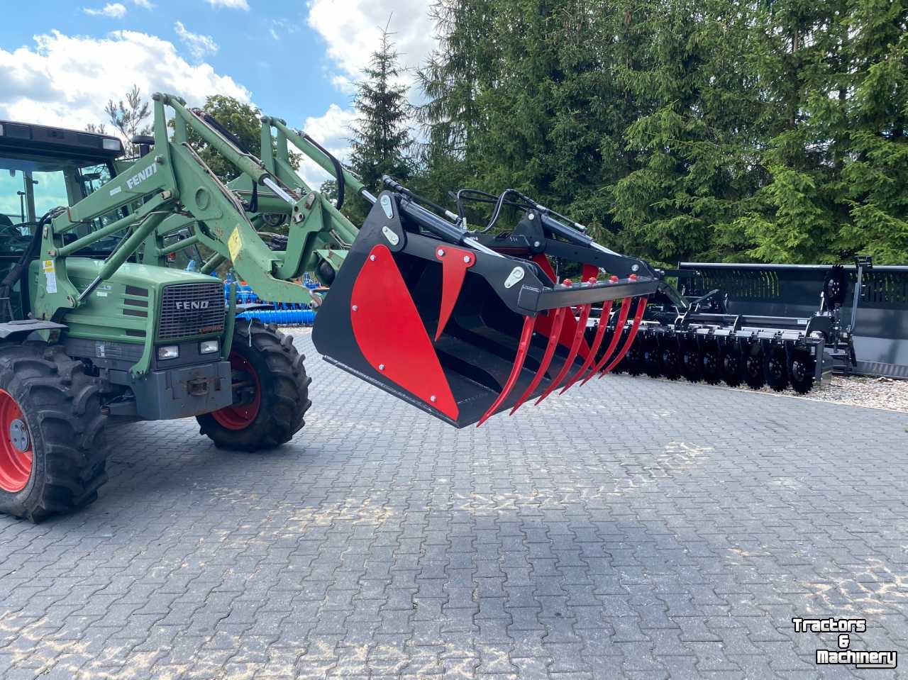 Silage Grabbucket / Grabfork  D&D Landtechnika Krokoschaufel 1,5m