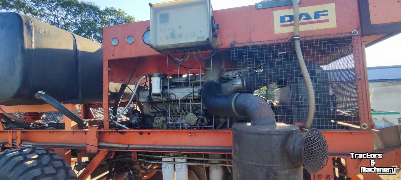 Stationary engine/pump set DAF DHU 825 met nieuwe motorbeveiliging + Caprari MEC MR 80/A