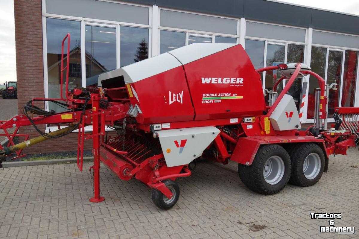 Balers Lely Double Action 220 Perswikkelaar Baler Wrapper