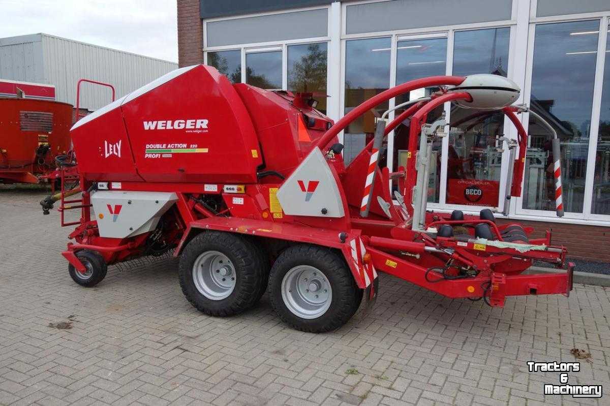 Balers Lely Double Action 220 Perswikkelaar Baler Wrapper