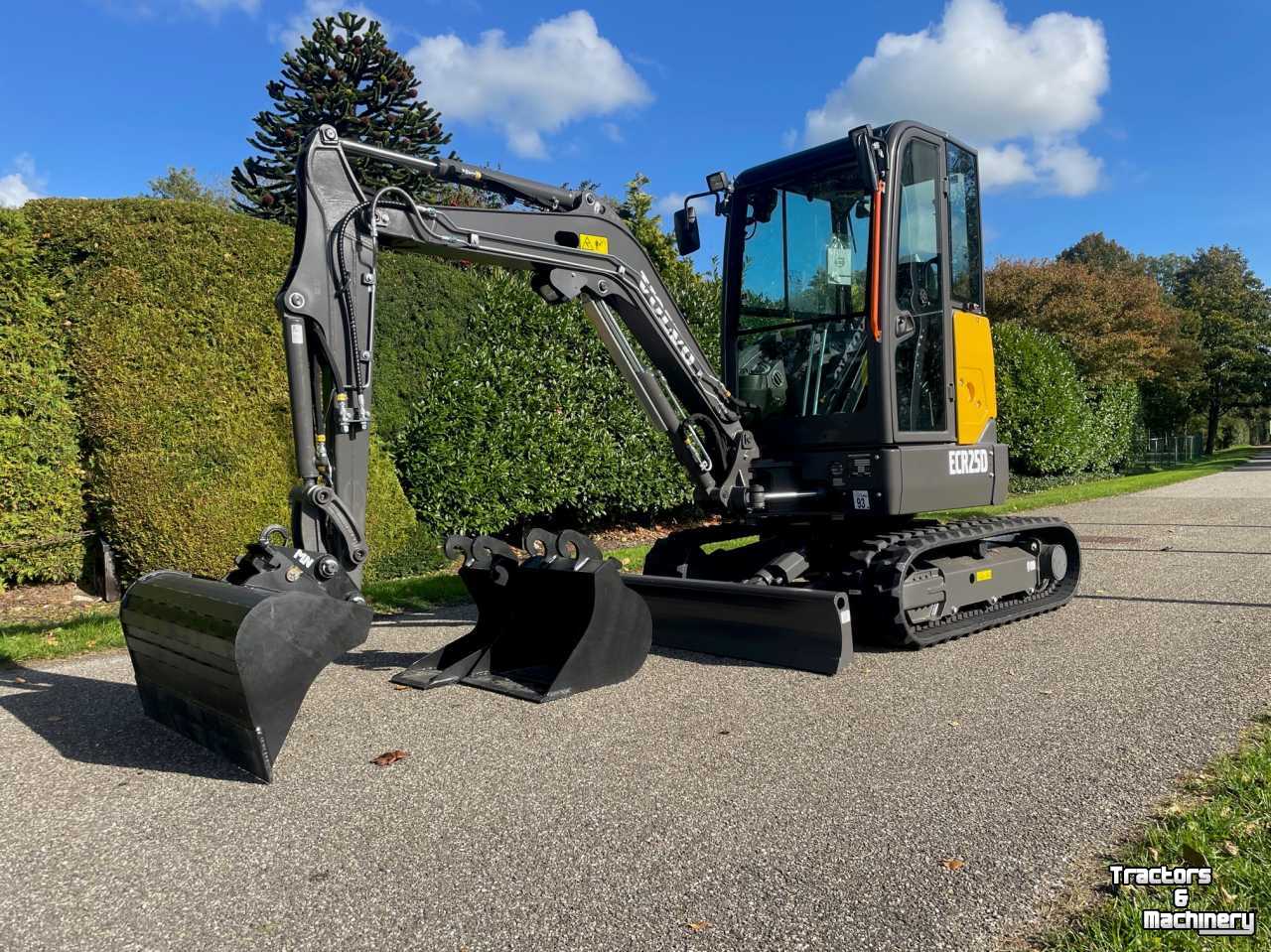 Excavator tracks Volvo Volvo Volvo ECR25D kraan graafmachine excavator