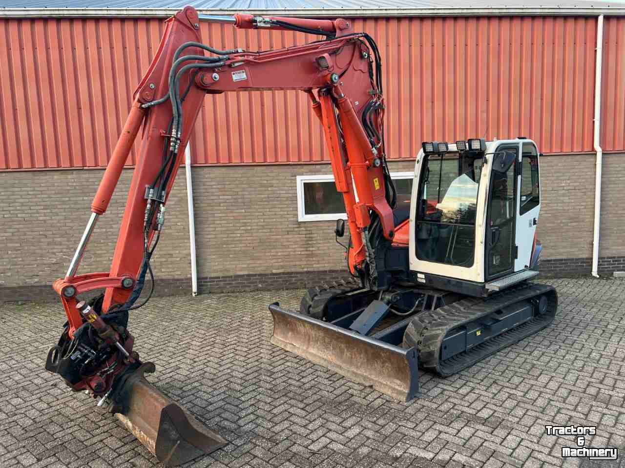 Excavator tracks Kubota KX 080-3, midigraver, kraan, minikraan