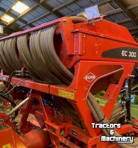 Seed drill Kuhn SC 300 Zaaitank met computer en stappenwiel