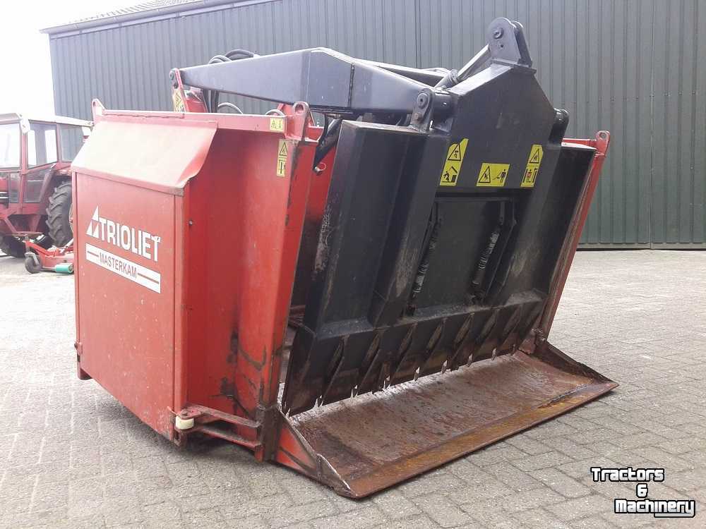 Silage grab-cutter Trioliet Masterkam krabbak voerbak