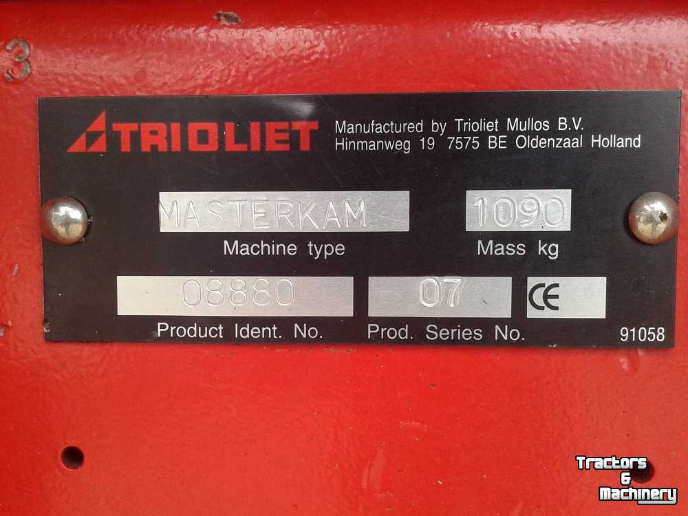 Silage grab-cutter Trioliet Masterkam krabbak voerbak