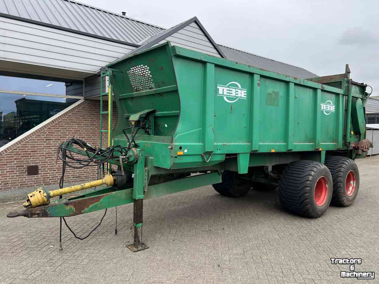 Manure spreader Tebbe HKS 16 univiverseelstrooier