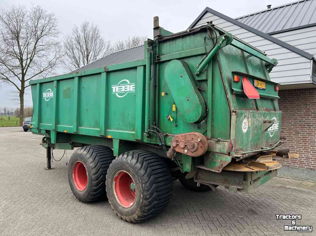 Manure spreader Tebbe HKS 16 univiverseelstrooier