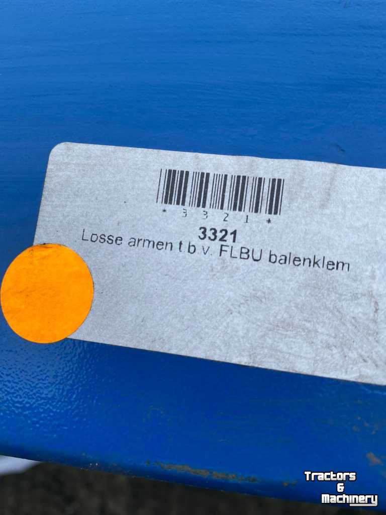 Bale clauw VTM Armen t.b.v FLBU Balenklem