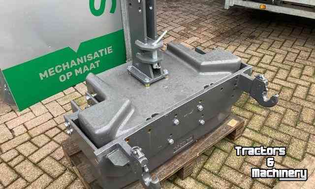 Frontweights Pateer Front-gewicht + Aanbouwplaat