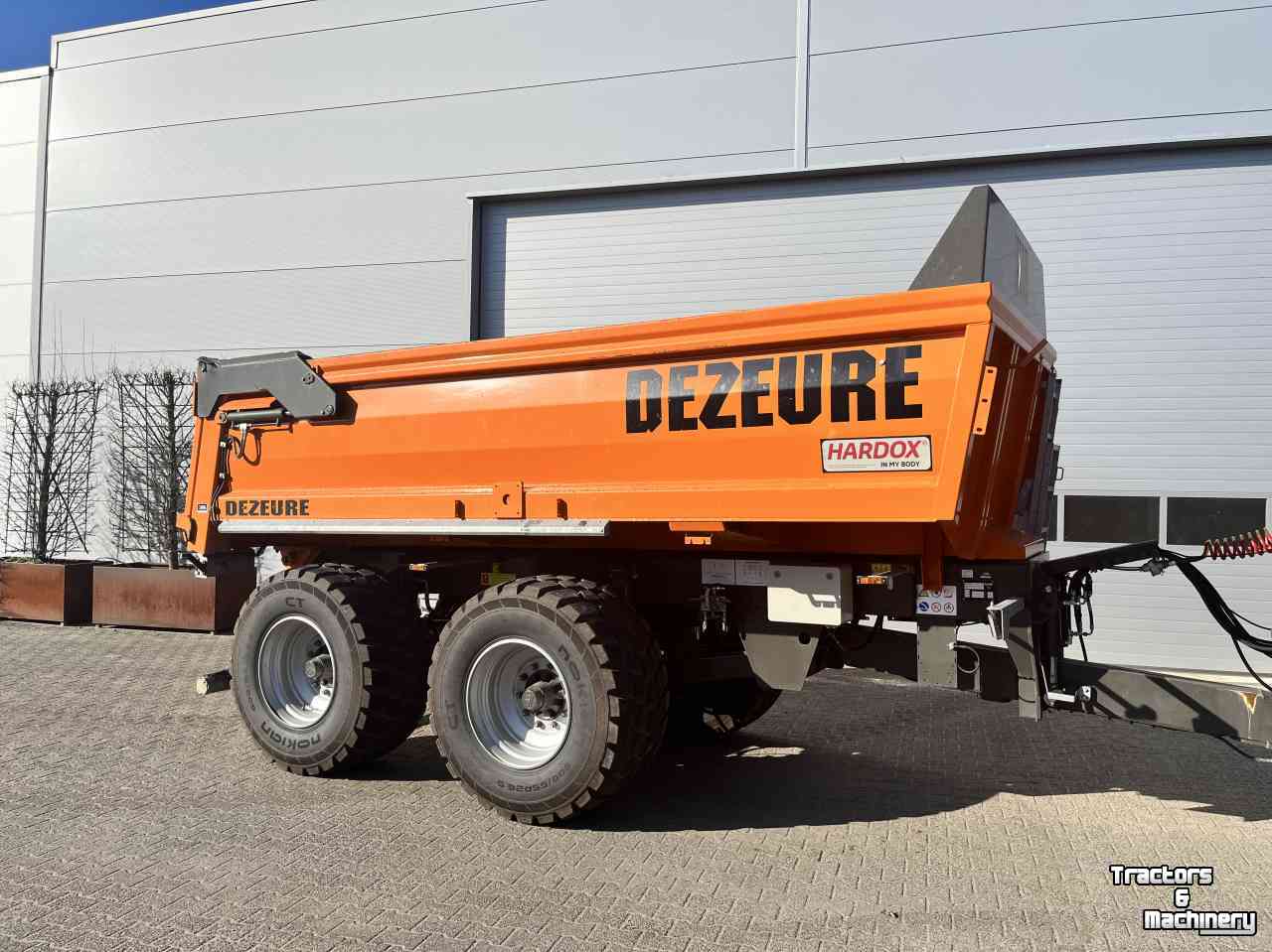 Dumptrailer Dezeure TPX25M Gronddumper