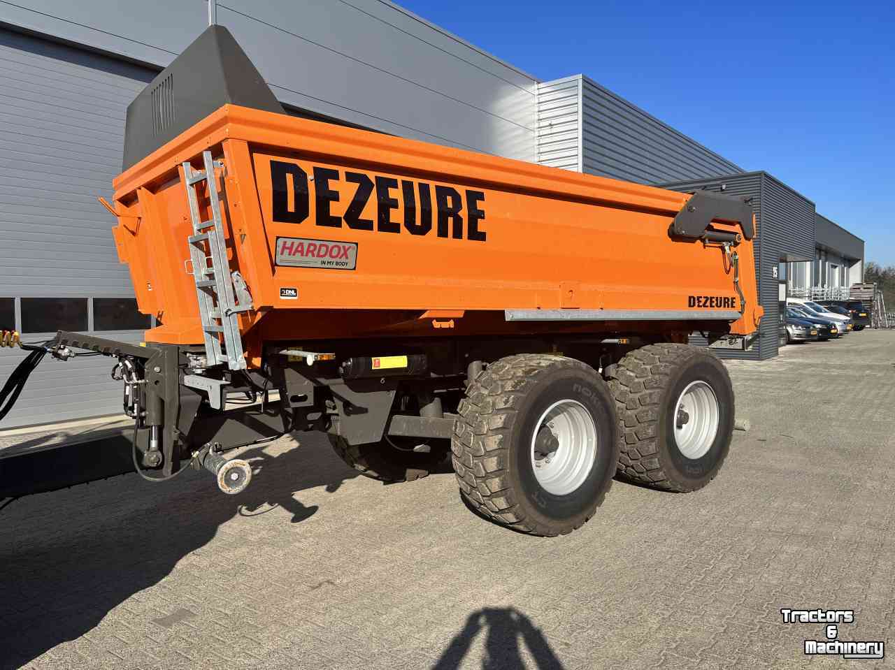 Dumptrailer Dezeure TPX25M Gronddumper