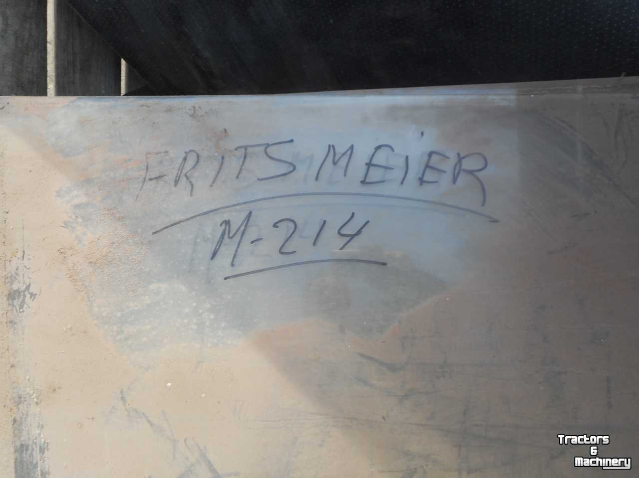 Used parts for tractors Fritzmeier M 214