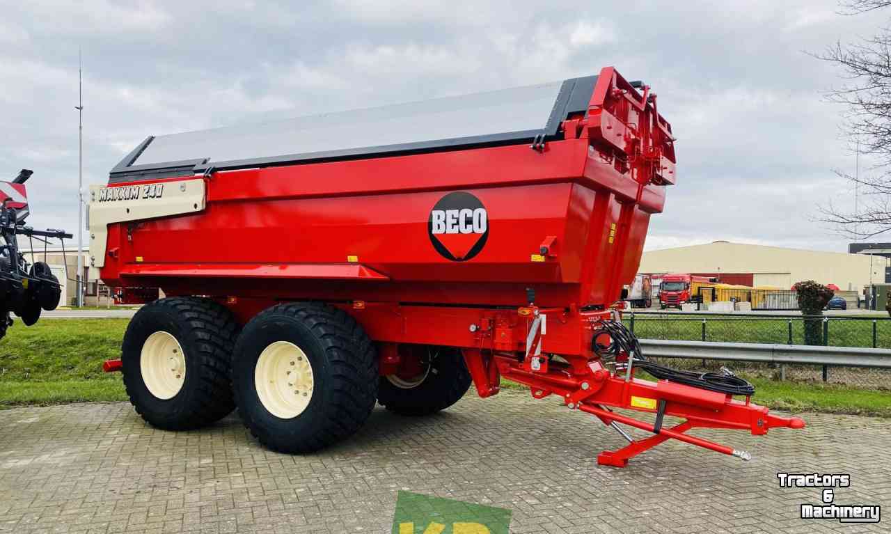 Earth- / Sand-dumper Beco Maxxim 240 XL