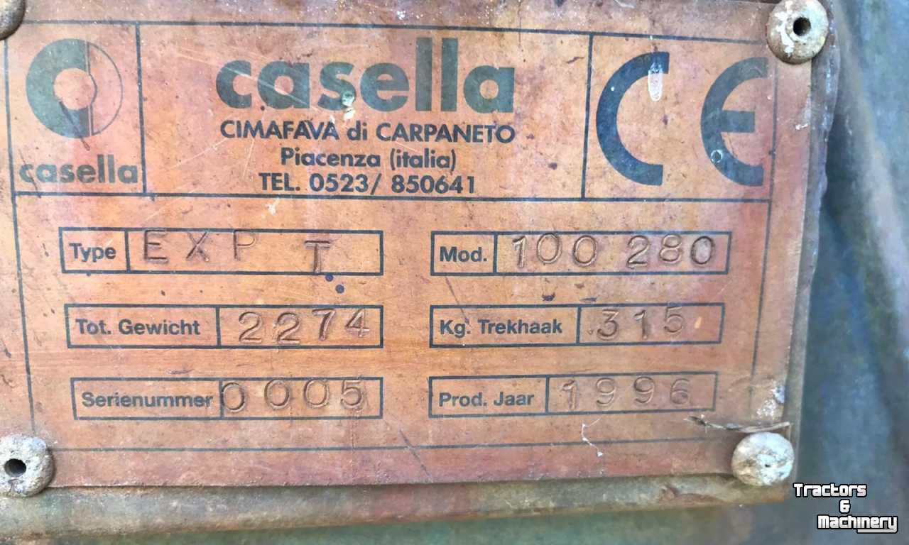 Irrigation hose reel Casella 100X280 Beregeningshaspel