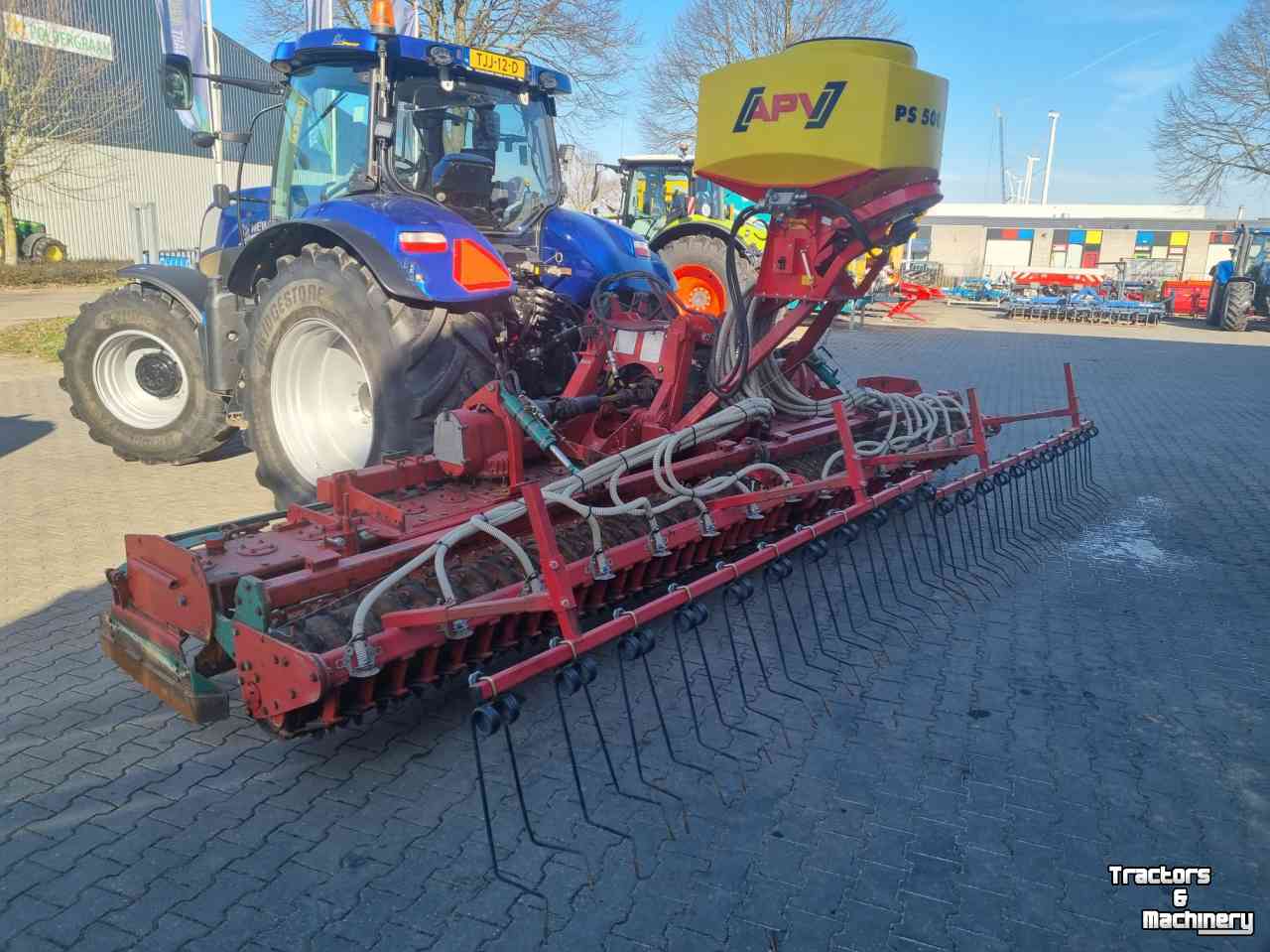 Rotary Harrow Kverneland Fold 600