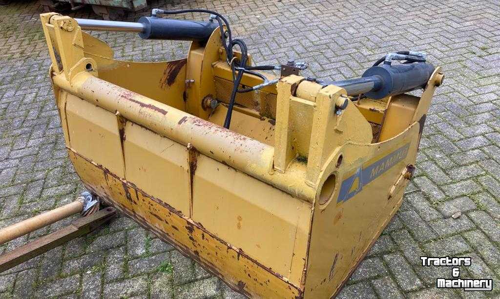 Silage cutting bucket Mammut Kuilhapper Silage Shear Grab