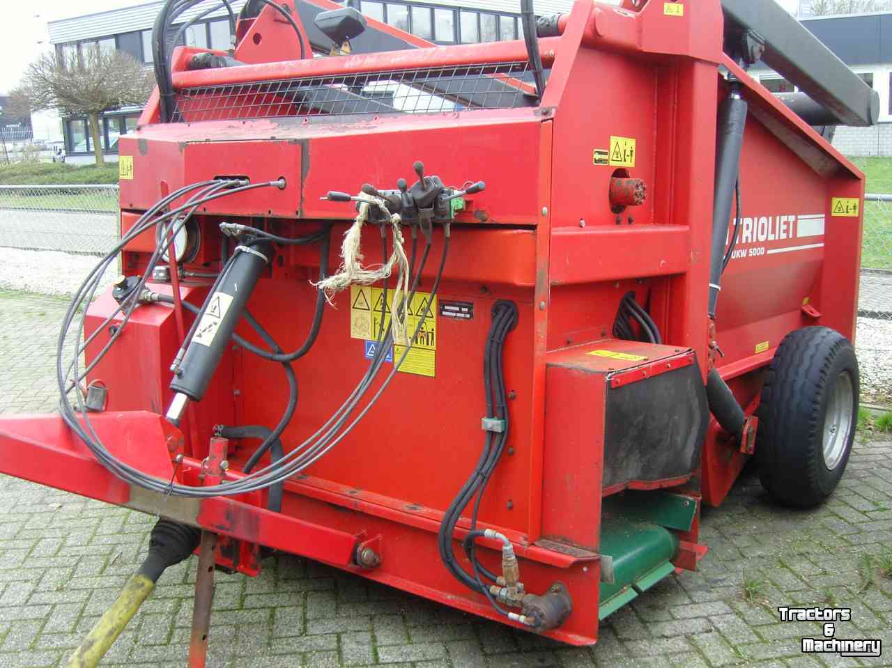 Silage grab-cutter wagon Trioliet UKW 5000