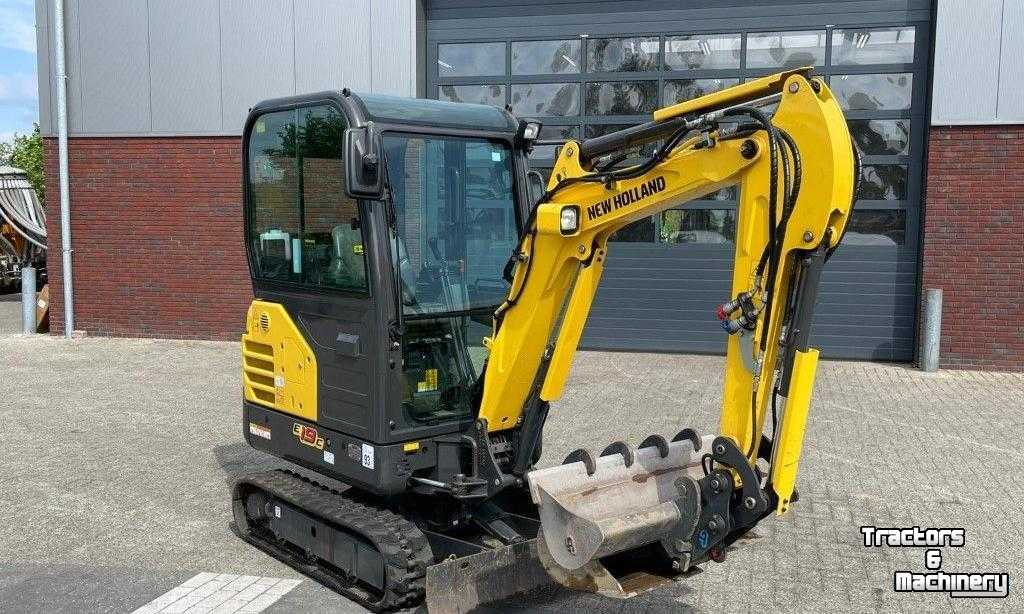 Mini-Excavator New Holland E 19 C Mini-Graver Mini-Excavator Nieuw