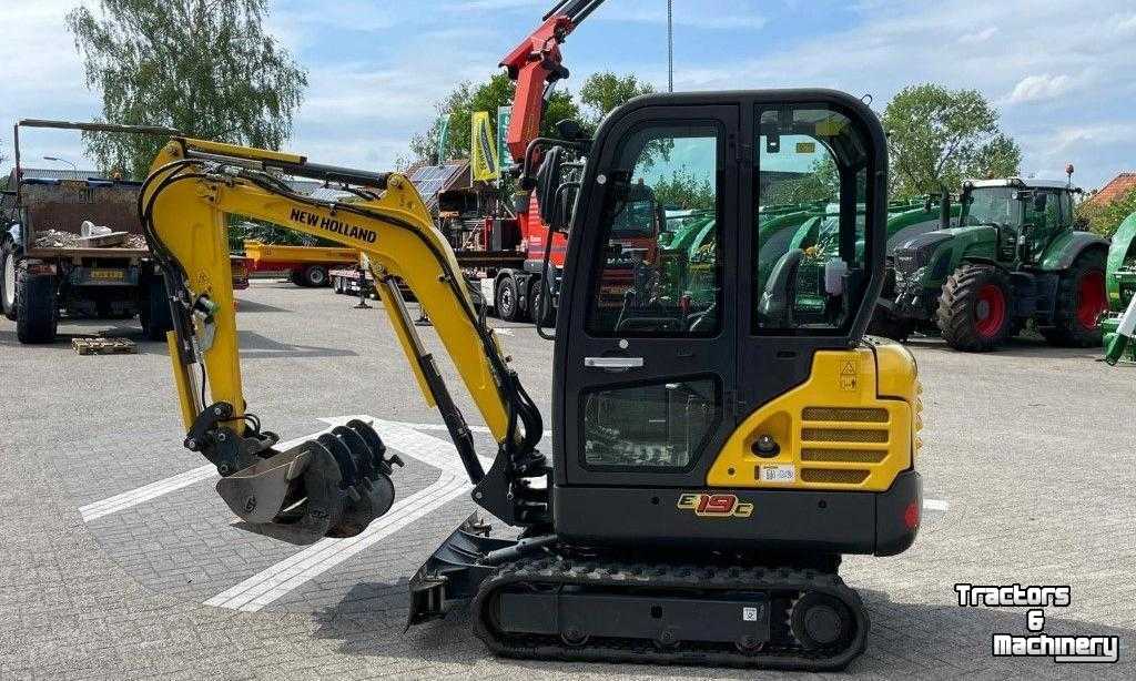 Mini-Excavator New Holland E 19 C Mini-Graver Mini-Excavator Nieuw