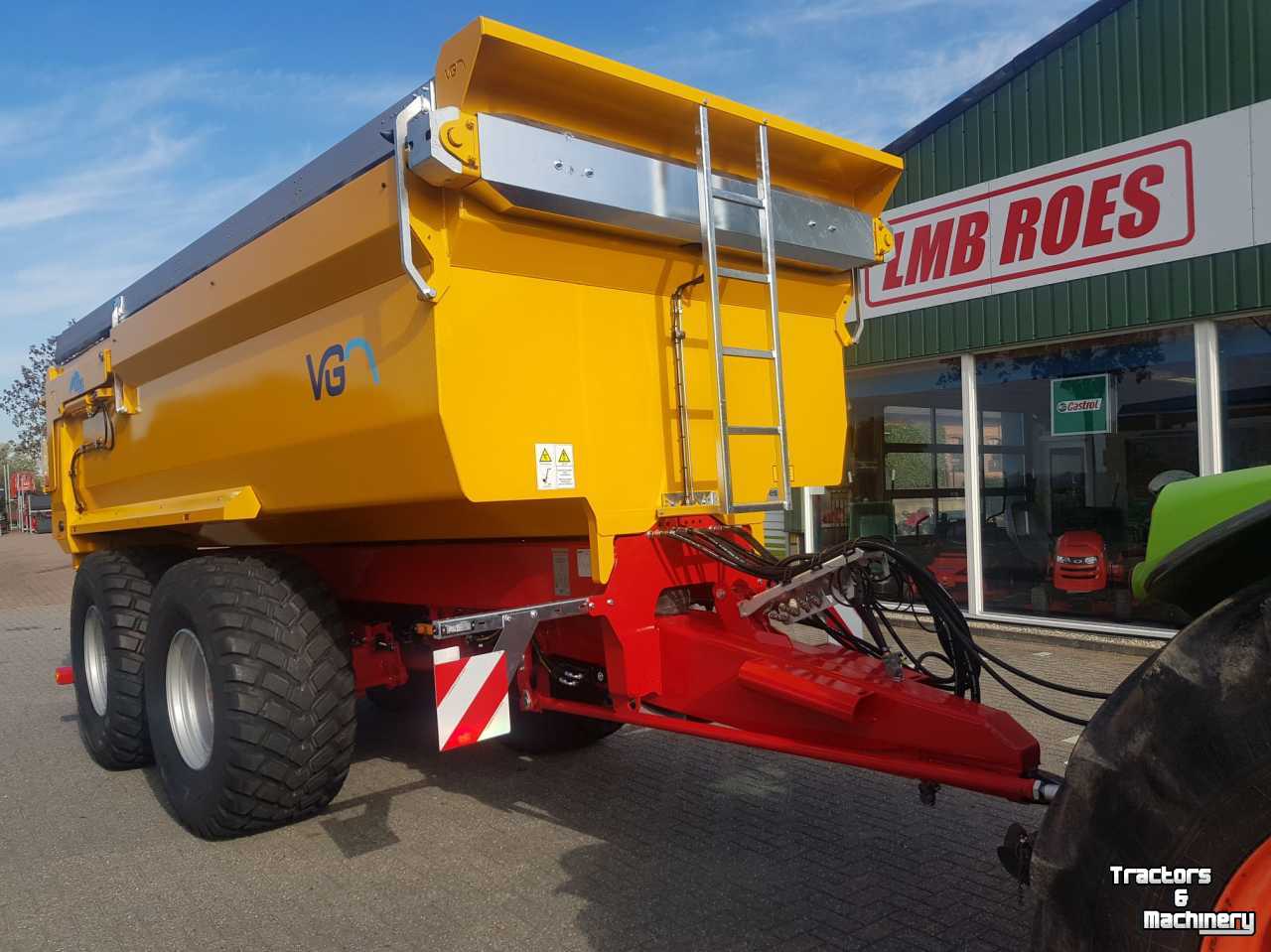 Dumptrailer VGM ZK22-2 Rocky zandkipper  gronddumper