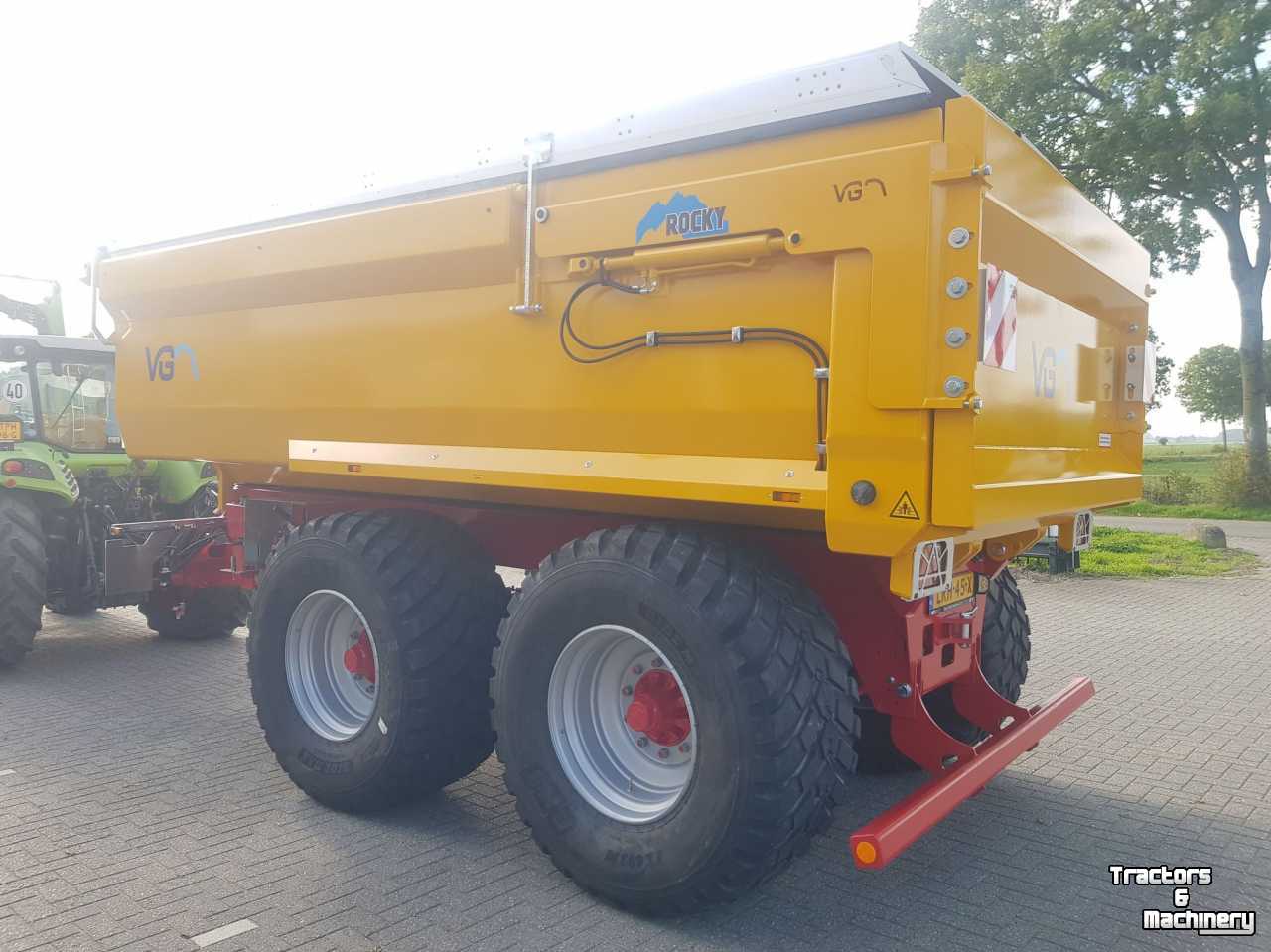 Dumptrailer VGM ZK22-2 Rocky zandkipper  gronddumper