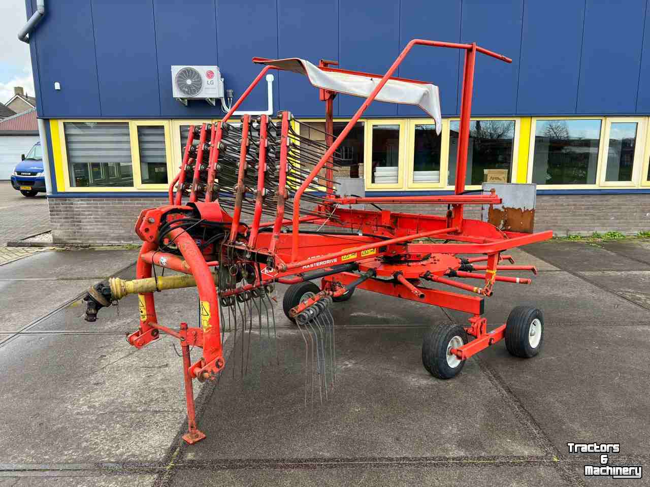 Rake Kuhn GA 4521 GM Masterdrive hark rake rugger