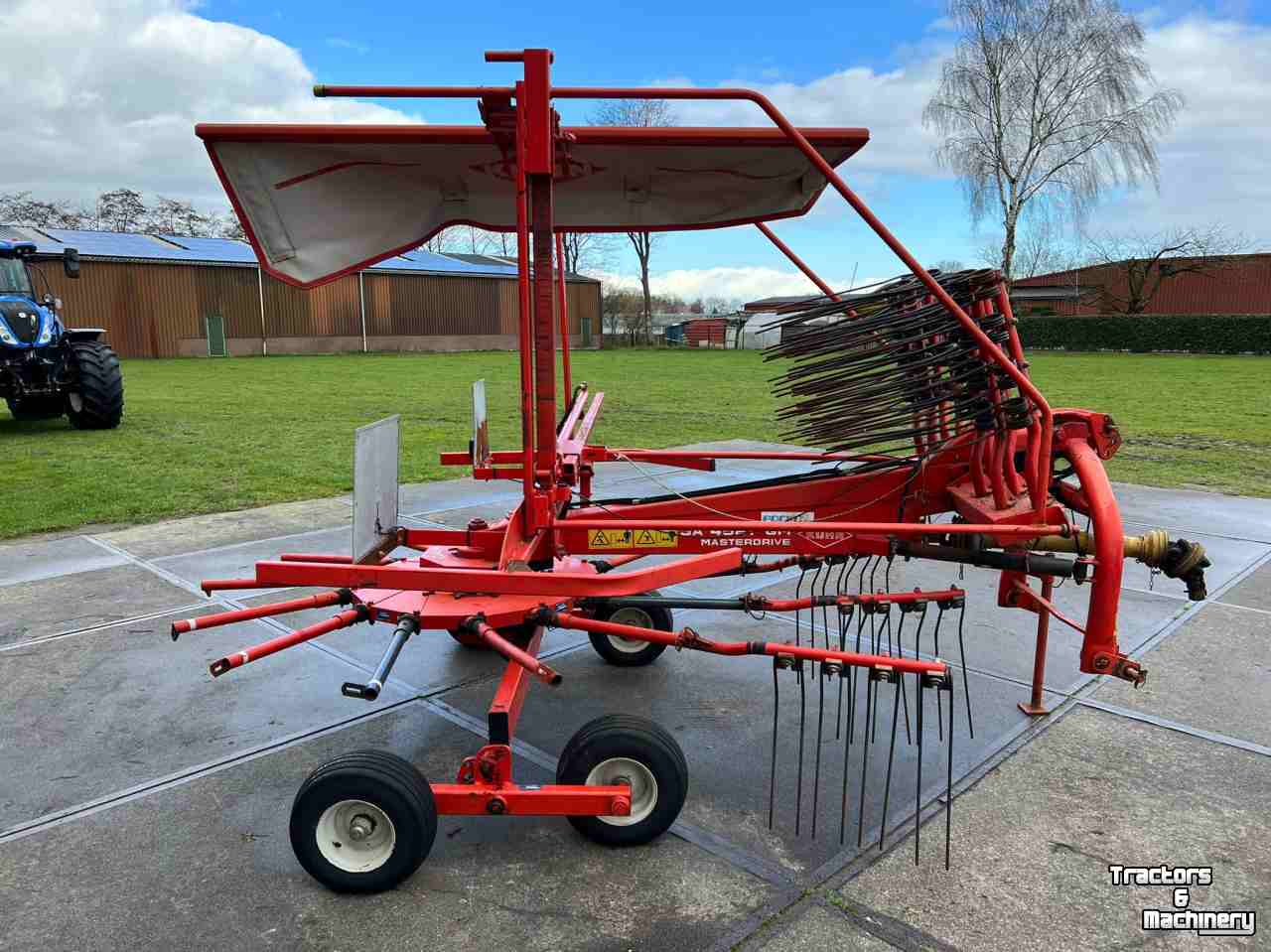 Rake Kuhn GA 4521 GM Masterdrive hark rake rugger