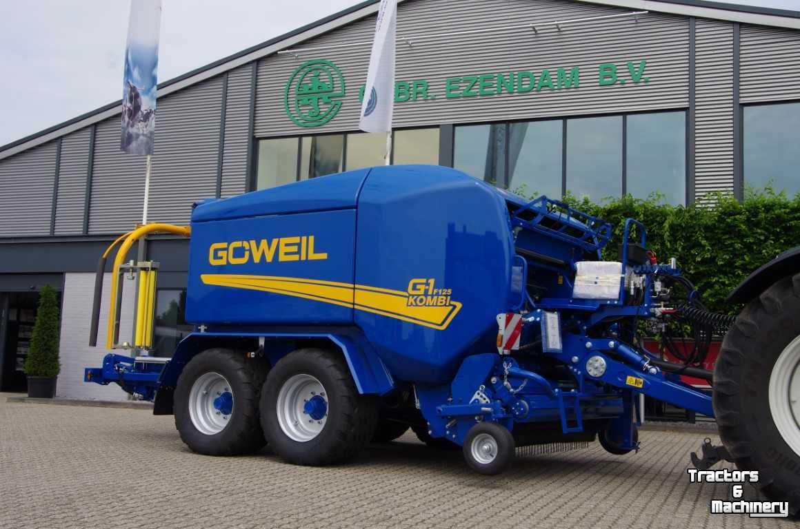 Balers Goweil G1 F125 Pers Wikkel Combinatie