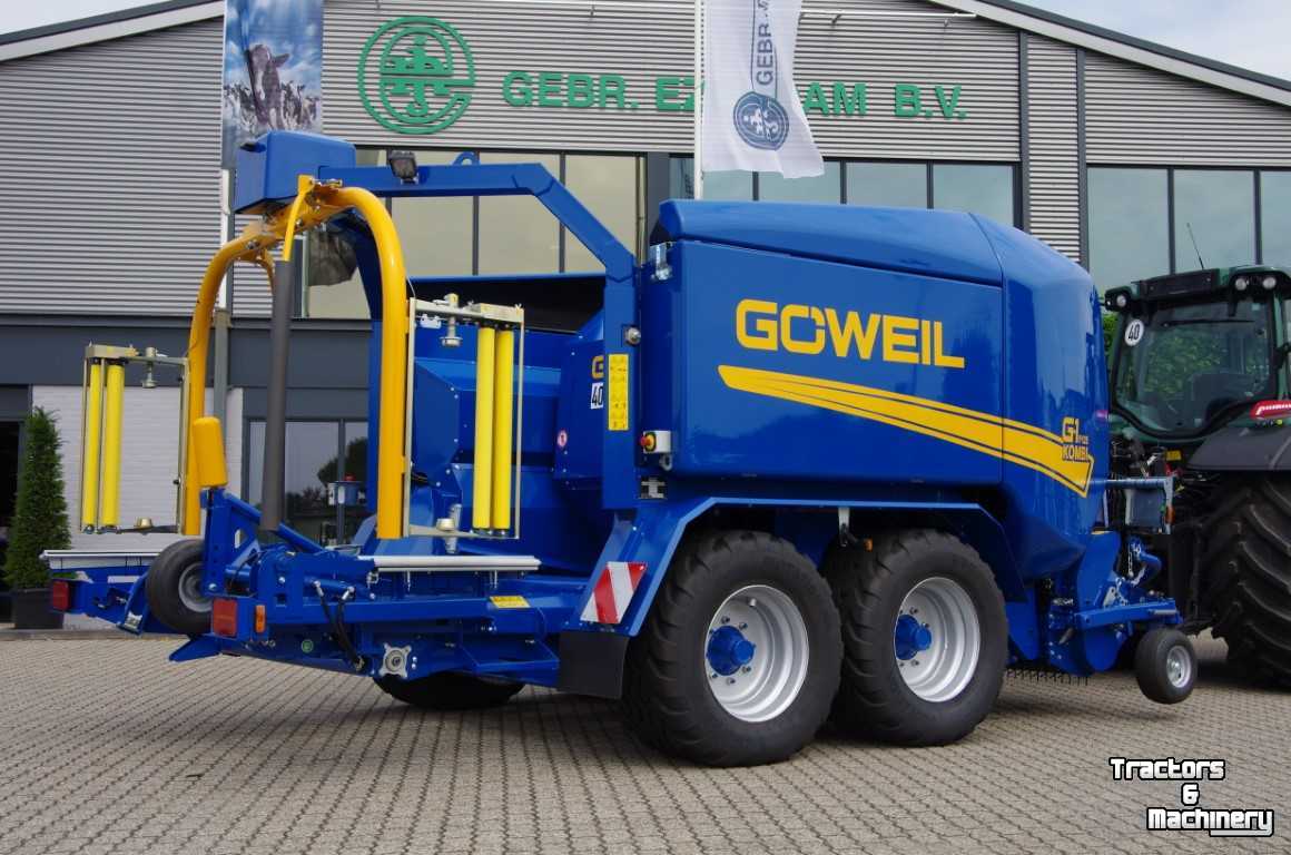 Balers Goweil G1 F125 Pers Wikkel Combinatie