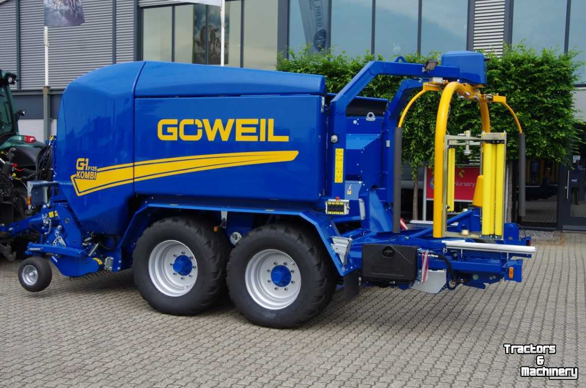 Balers Goweil G1 F125 Pers Wikkel Combinatie