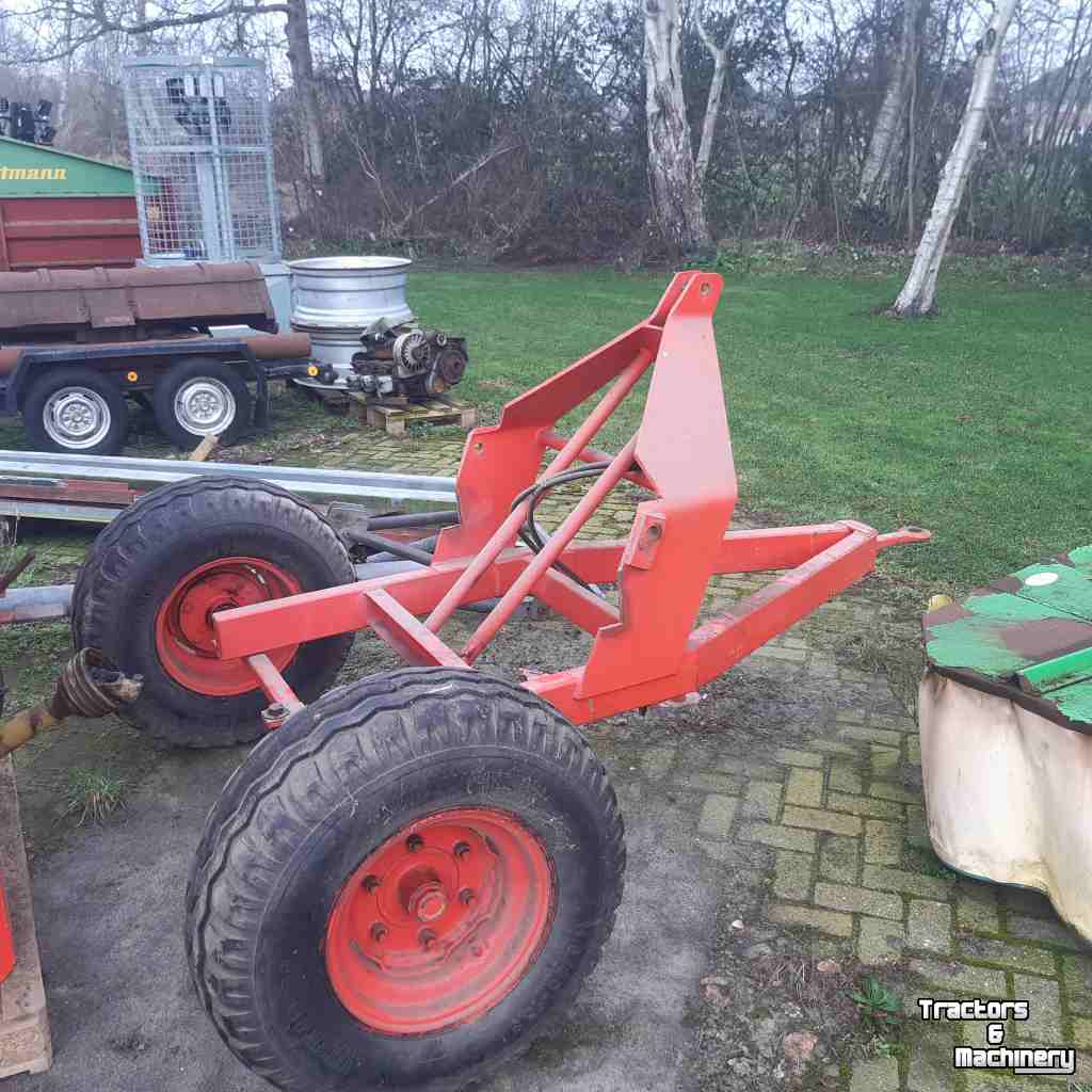 Fertilizer spreader Rauch onderstel