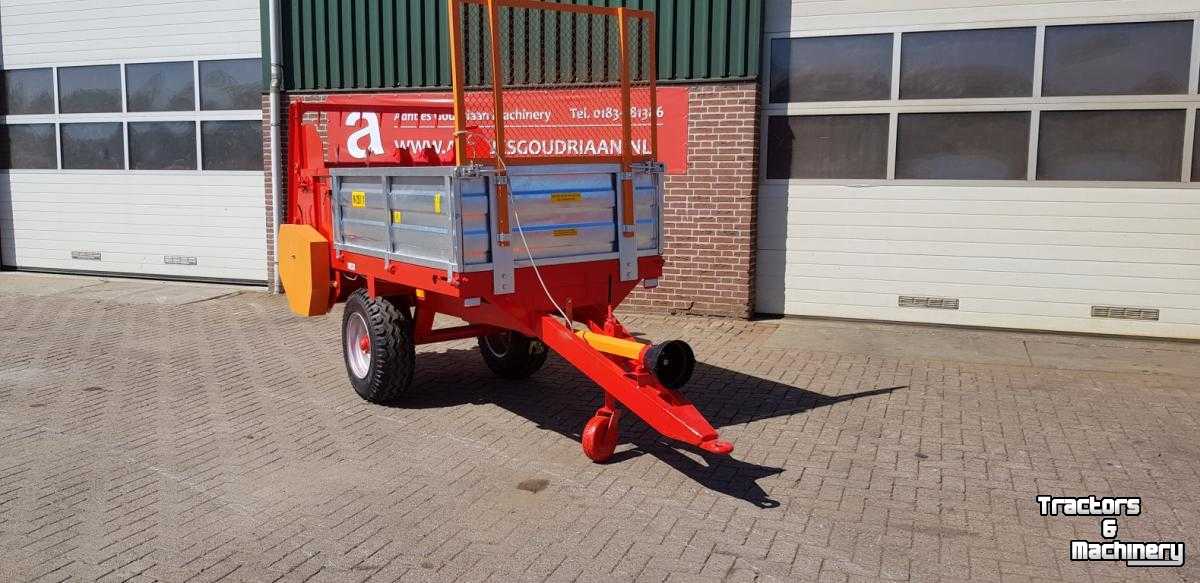 Manure spreader AGM Mestverspreider Stalmeststrooier Dungstreuer Manure Spreader