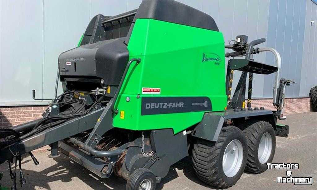 Balers Deutz-Fahr 560 Pers/Wikkel Combinatie Baler/Wrapper Combination